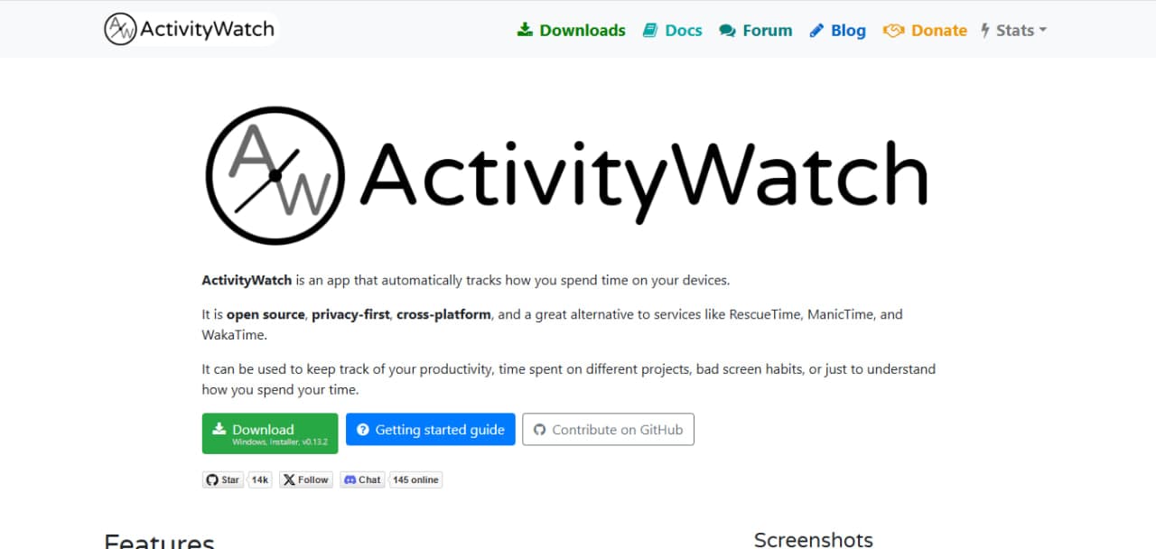 ActivityWatch image