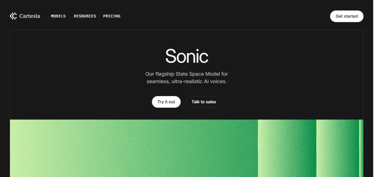 Cartesia Sonic image