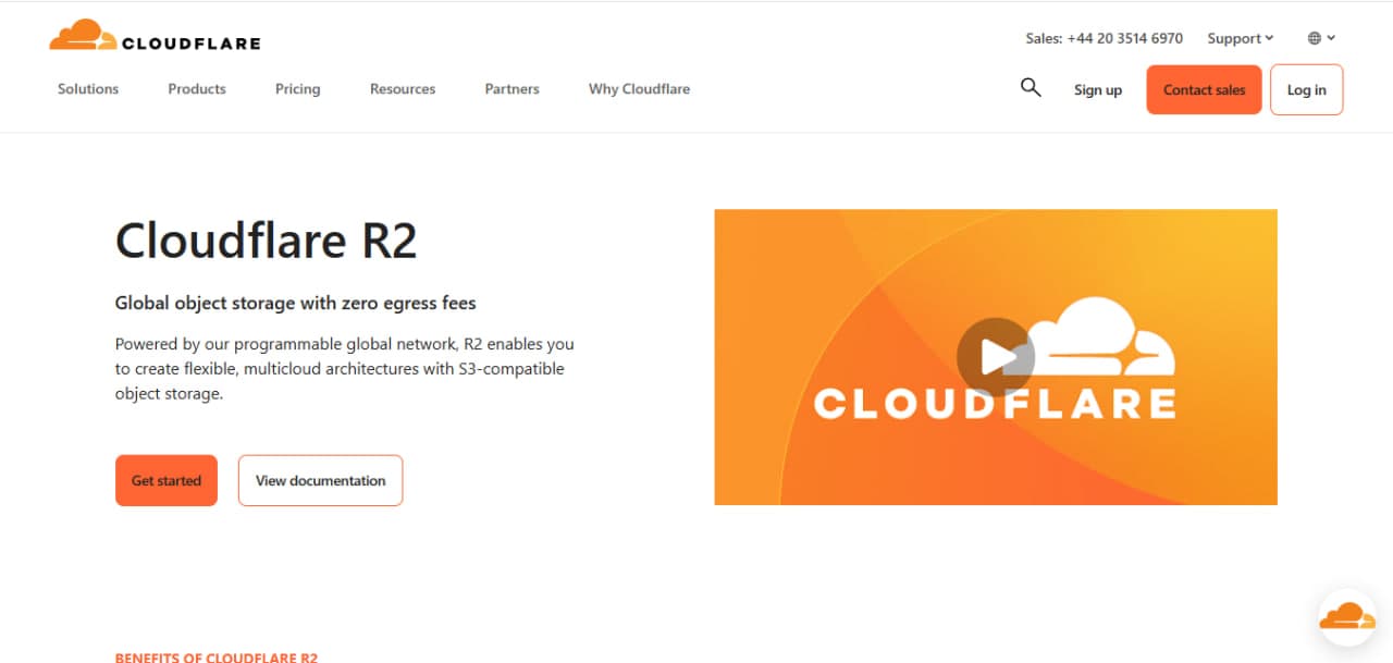 Cloudflare R2 image
