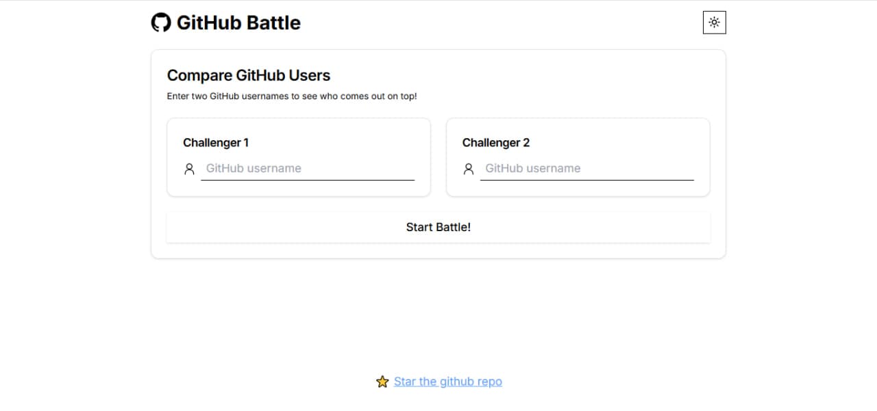 GitHub Battle image