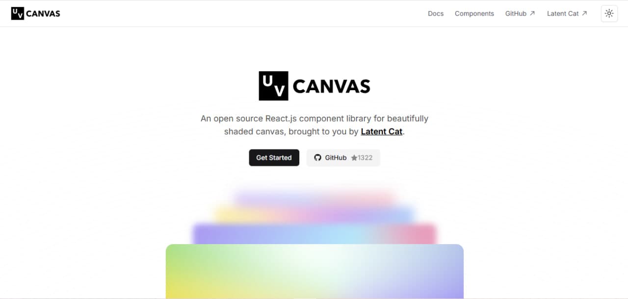 UV Canvas image