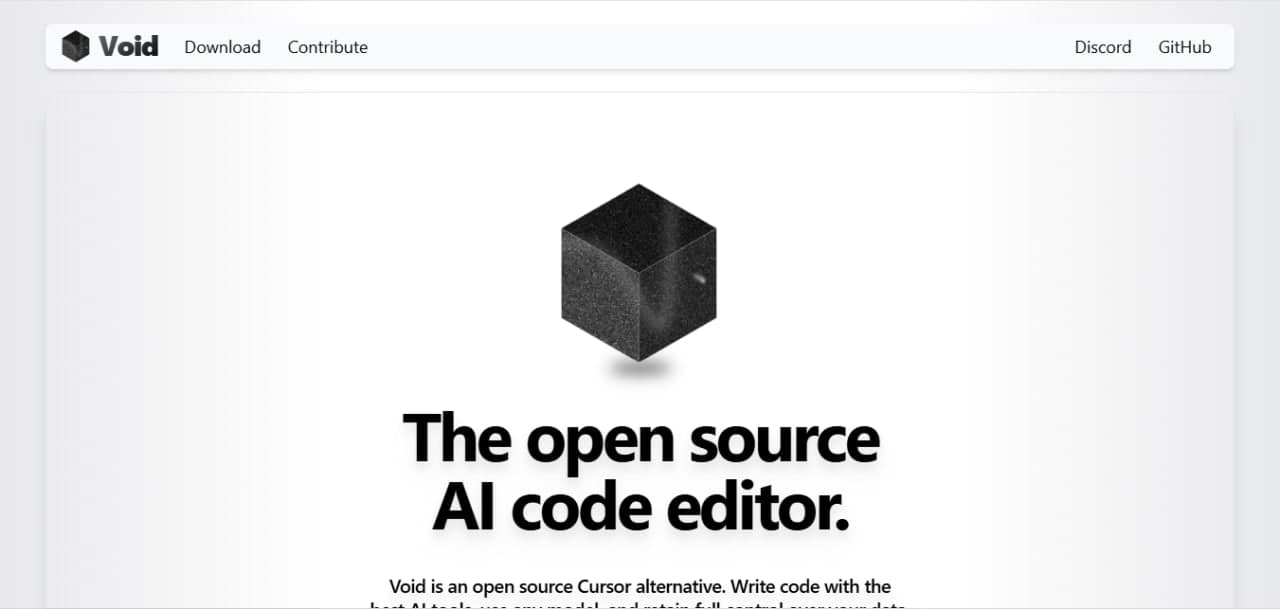 Void Editor image
