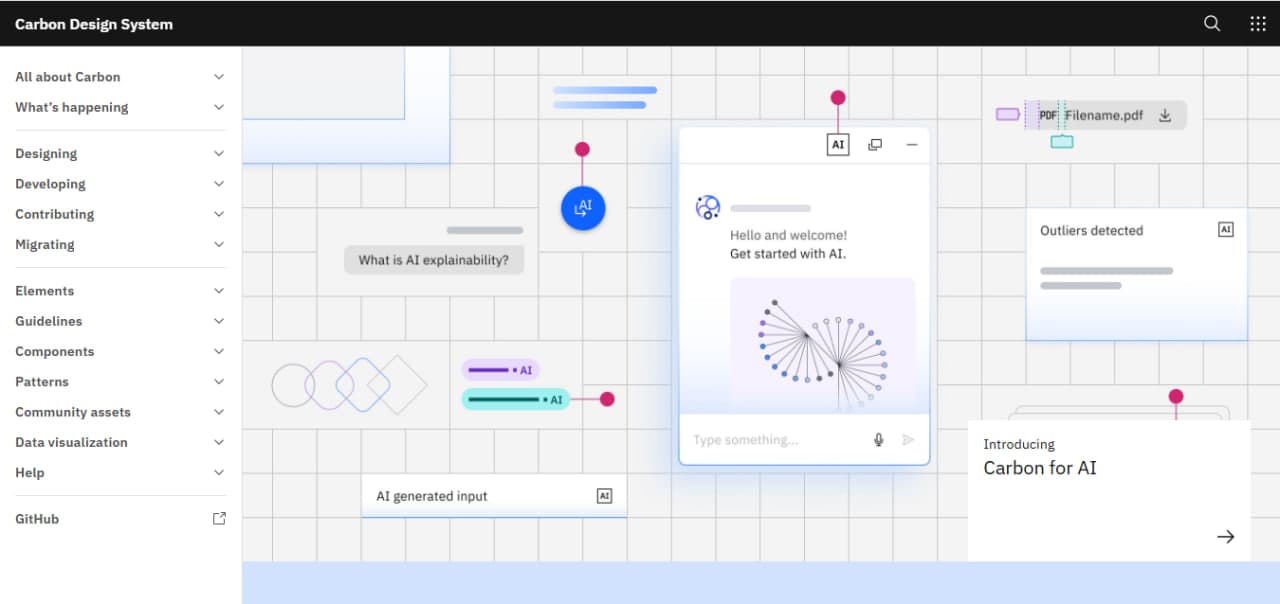 Carbon Design System image