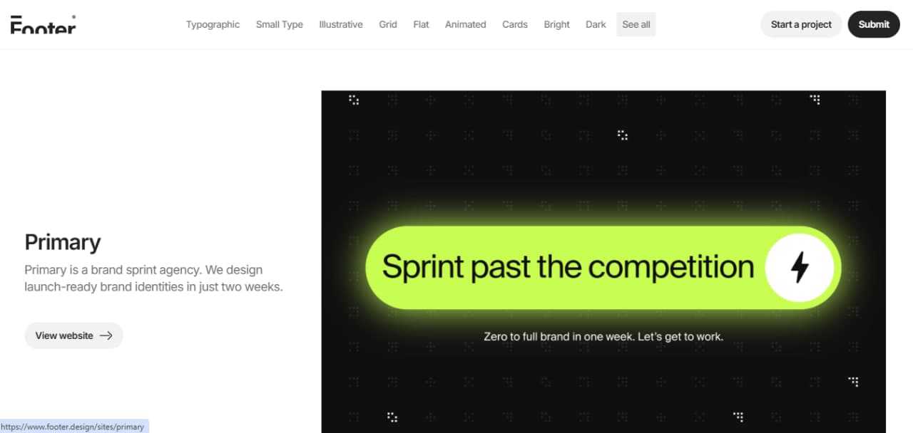 Footer Design image