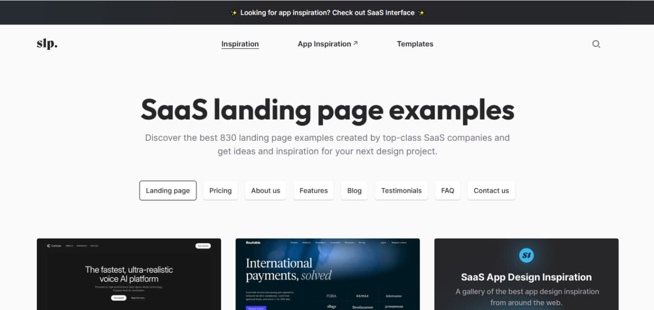 SaaS Landing Page image